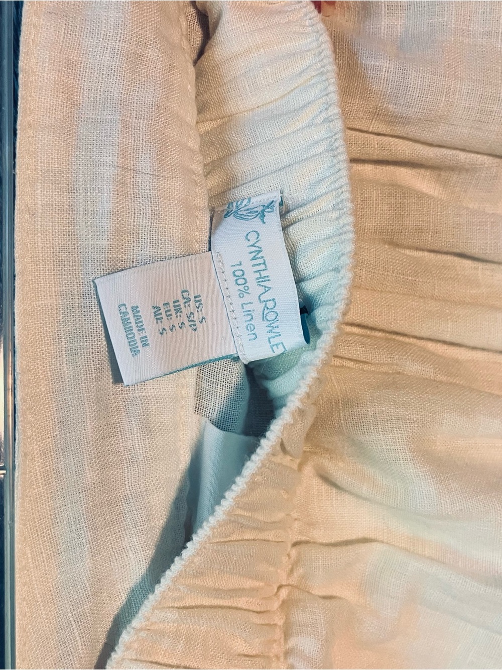 Linen Maxi Skirt - Picture 3 of 3